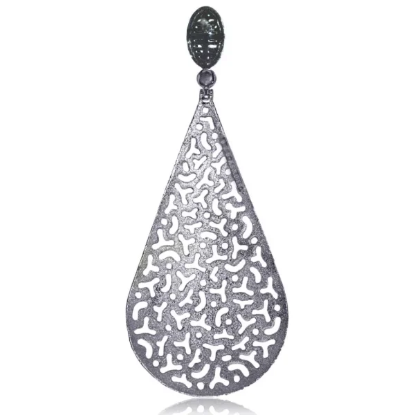 Diamond Earrings | Drop Dangle Earrings*Alex Soldier Gold Festive Drop Earrings with Diamonds