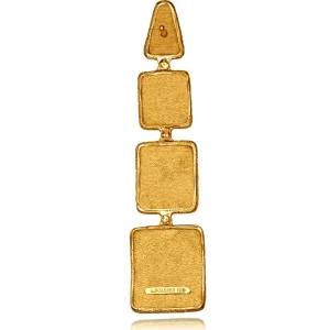 Stud Earrings*Alex Soldier Gold Glossy Cora Earrings