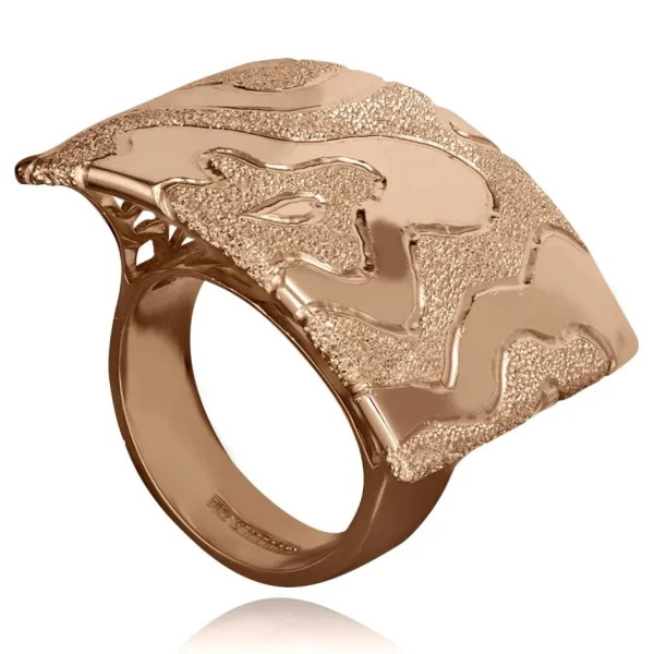 Designer Rings | Gold Rings*Alex Soldier Gold Glossy Cora Ring
