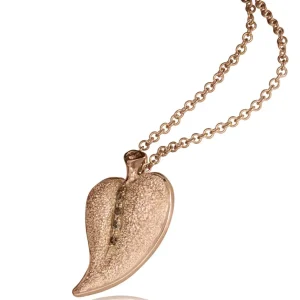 Pendants*Alex Soldier Gold Leaf Pendant with Diamonds