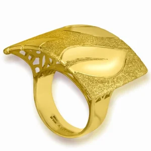 Designer Rings | Gold Rings*Alex Soldier Gold Leaf Ring