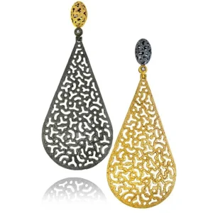 Diamond Earrings | Drop Dangle Earrings*Alex Soldier Gold Mismatched Festive Drop Earrings with Diamonds