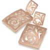 Drop Dangle Earrings*Alex Soldier Gold Ornament Contrast Texture Drop Earrings