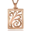 Pendants*Alex Soldier Gold Ornament Contrast Texture Pendant