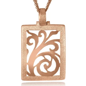 Pendants*Alex Soldier Gold Ornament Contrast Texture Pendant