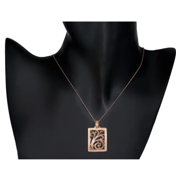 Pendants*Alex Soldier Gold Ornament Contrast Texture Pendant