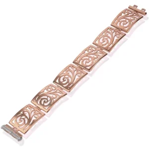 Link Bracelets*Alex Soldier Gold Ornament Link Bracelet