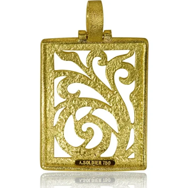 Pendants*Alex Soldier Gold Ornament Pendant