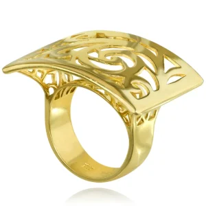 Gold Rings | Designer Rings*Alex Soldier Gold Ornament Ring