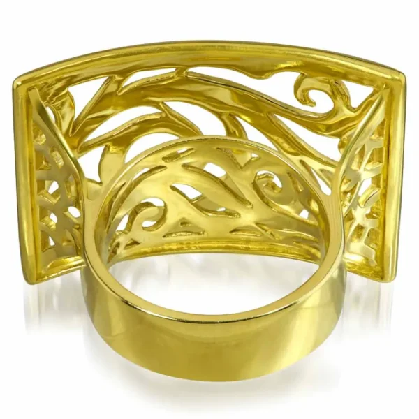 Gold Rings | Designer Rings*Alex Soldier Gold Ornament Ring