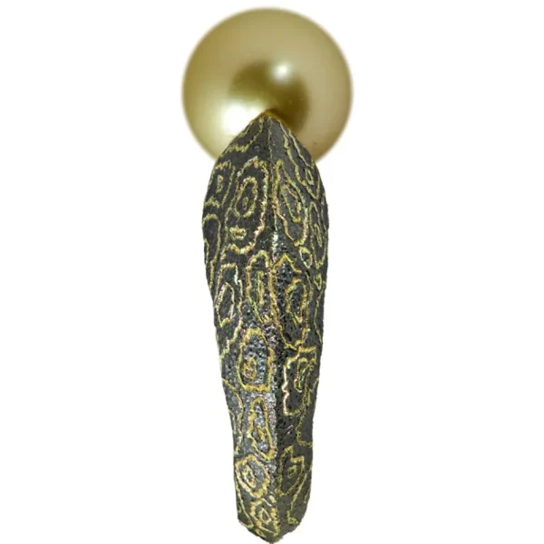 Designer Rings | Gold Rings*Alex Soldier Gold Ring with South Sea Golden Pearl
