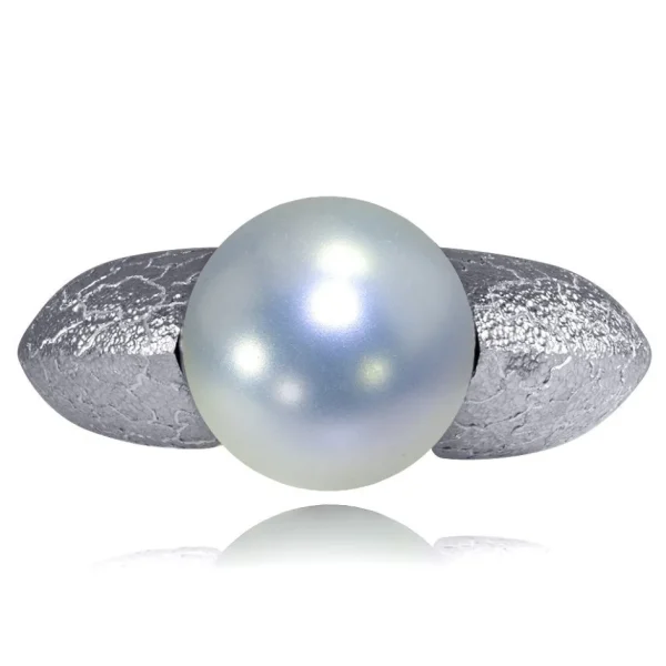 Designer Rings | Gold Rings*Alex Soldier Gold Ring with White Pearl
