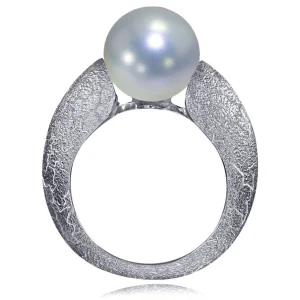 Designer Rings | Gold Rings*Alex Soldier Gold Ring with White Pearl