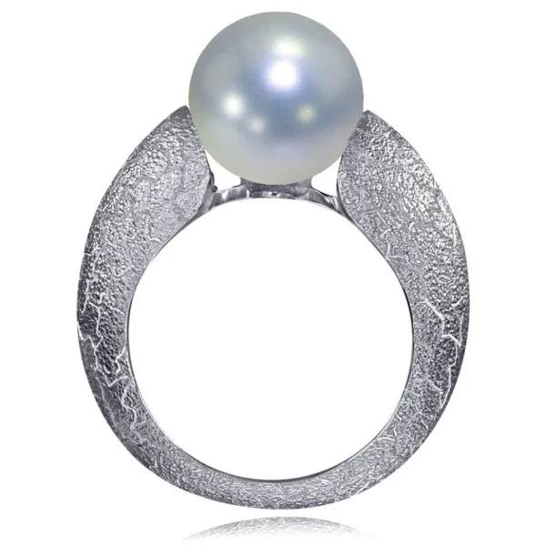Designer Rings | Gold Rings*Alex Soldier Gold Ring with White Pearl