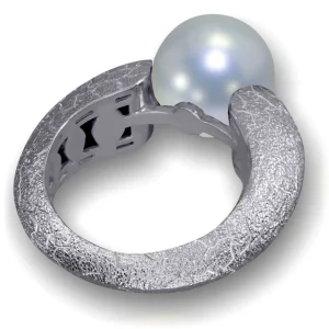 Designer Rings | Gold Rings*Alex Soldier Gold Ring with White Pearl
