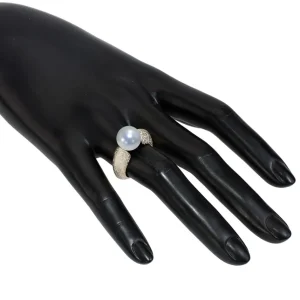 Designer Rings | Gold Rings*Alex Soldier Gold Ring with White Pearl