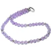 Amethyst Jewelry | Beaded Necklaces*Alex Soldier Gold Rose De France Amethyst Bead Necklace