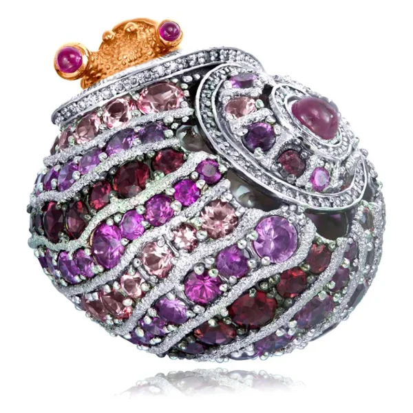 Amethyst Jewelry | Designer Rings*Alex Soldier Gold Rosy The Snail Ring