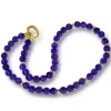 Amethyst Jewelry | Beaded Necklaces*Alex Soldier Gold Royal Amethyst Bead Necklace