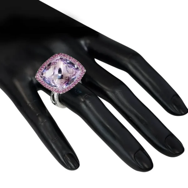 Amethyst Jewelry | Designer Rings*Alex Soldier Gold Royal Ring with Amethyst & Lavender Garnets