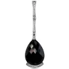 Pendants*Alex Soldier Gold Swan Pendant with Black Onyx & Diamonds