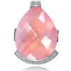 Diamond Jewelry | Designer Rings*Alex Soldier Gold Swan Ring with Rose Quartz & Diamonds