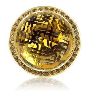 Designer Rings | Gold Rings*Alex Soldier Gold Symbolica Ring with Citrine & Spessartite Garnet