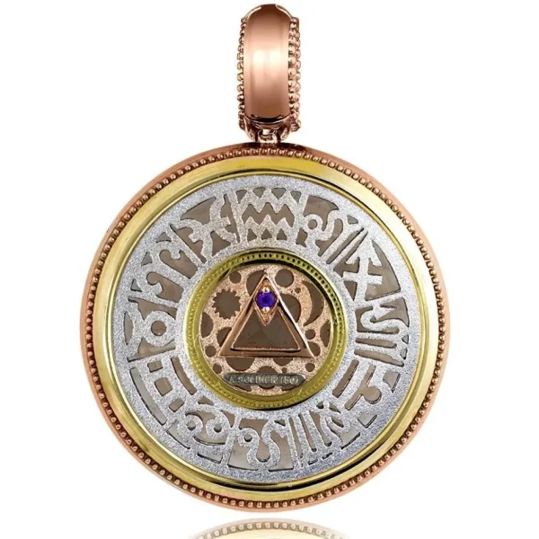 For Men | Pendants*Alex Soldier Gold Talisman Pendant Necklace
