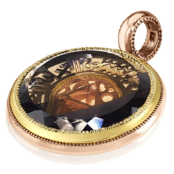 For Men | Pendants*Alex Soldier Gold Talisman Pendant Necklace