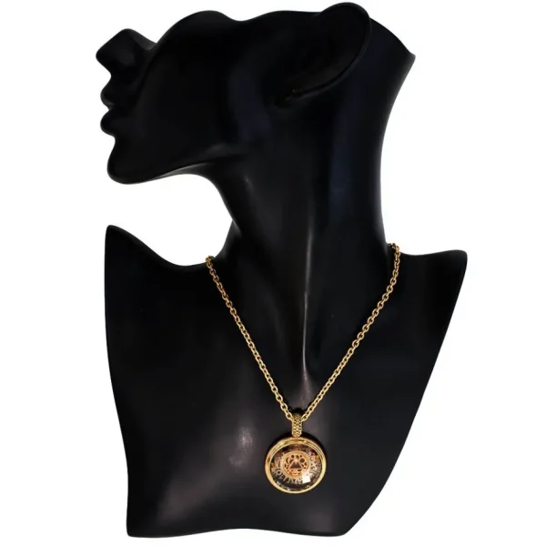 For Men | Pendants*Alex Soldier Gold Talisman Pendant Necklace with Smoky Topaz