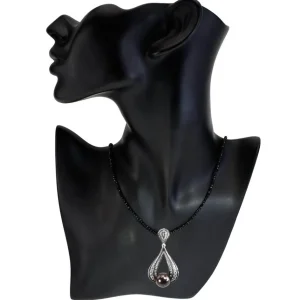 Pendants*Alex Soldier Gold Twist Pendant With Tahitian Pearl & Diamonds
