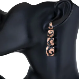 Stud Earrings*Alex Soldier Gold Volna Earrings