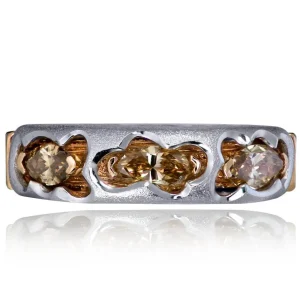 Bold & Vintage Inspired | Bold & Vintage Inspired*Alex Soldier Hidden Realms Champagne Diamond Wedding Band