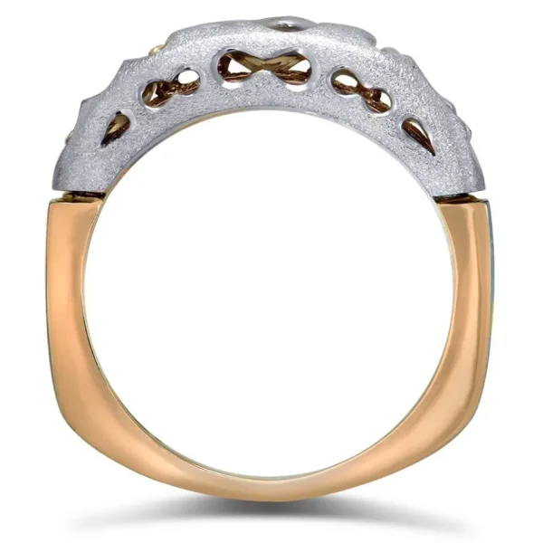 Bold & Vintage Inspired | Bold & Vintage Inspired*Alex Soldier Hidden Realms Champagne Diamond Wedding Band