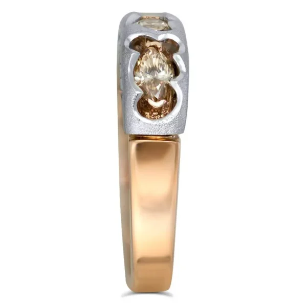 Bold & Vintage Inspired | Bold & Vintage Inspired*Alex Soldier Hidden Realms Champagne Diamond Wedding Band