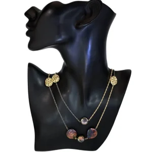 Pearl Necklaces*Alex Soldier 14 Karat Yellow Gold Moneta Necklace with Coin Pearl