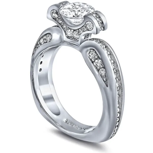 Bold & Vintage Inspired | Gold Rings*Alex Soldier Lily Diamond Engagement Ring
