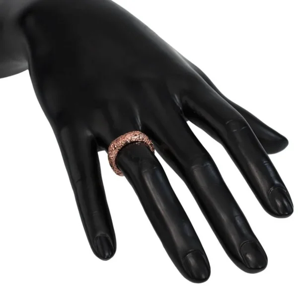Bold & Vintage Inspired | Solid Gold Or Platinum Bands*Alex Soldier Lily Gala Texture Wedding Band