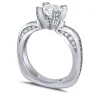 Bold & Vintage Inspired*Alex Soldier Modern Sensuality Diamond Crown Unity Engagement Ring
