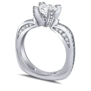 Bold & Vintage Inspired*Alex Soldier Modern Sensuality Diamond Crown Unity Engagement Ring