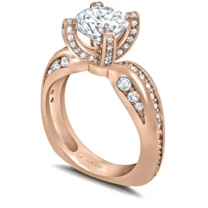Bold & Vintage Inspired | Gold Rings*Alex Soldier Modern Sensuality Diamond Crown Grace Engagement Ring