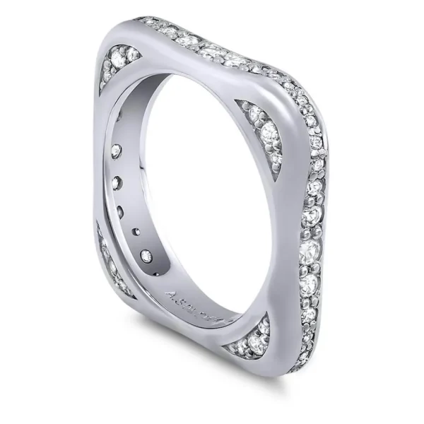 Modern & Elegant | Modern & Elegant*Alex Soldier Modern Sensuality Diamond Jewel Wedding Band