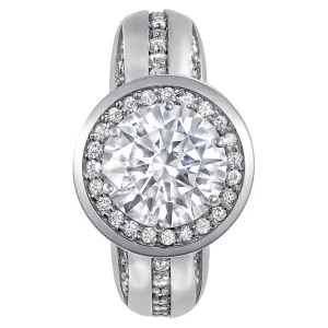 Halo | Gold Rings*Alex Soldier Modern Sensuality Diamond Halo Hope Engagement Ring