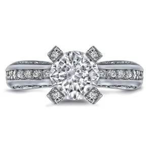 Bold & Vintage Inspired*Alex Soldier Modern Sensuality Diamond Crown Unity Engagement Ring