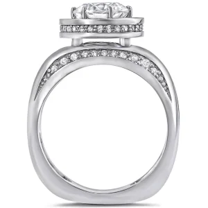 Halo | Gold Rings*Alex Soldier Modern Sensuality Diamond Halo Hope Engagement Ring
