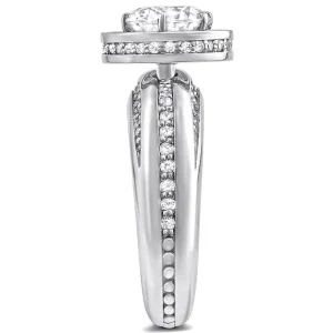 Halo | Gold Rings*Alex Soldier Modern Sensuality Diamond Halo Hope Engagement Ring