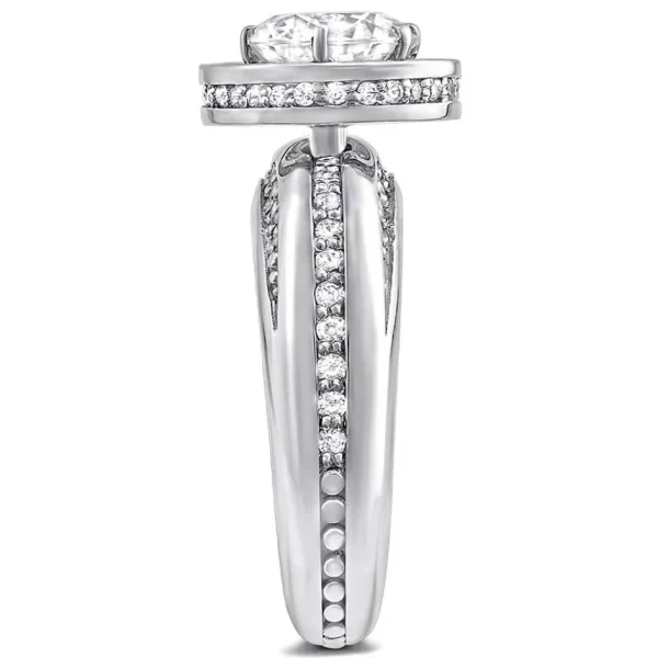 Halo | Gold Rings*Alex Soldier Modern Sensuality Diamond Halo Hope Engagement Ring