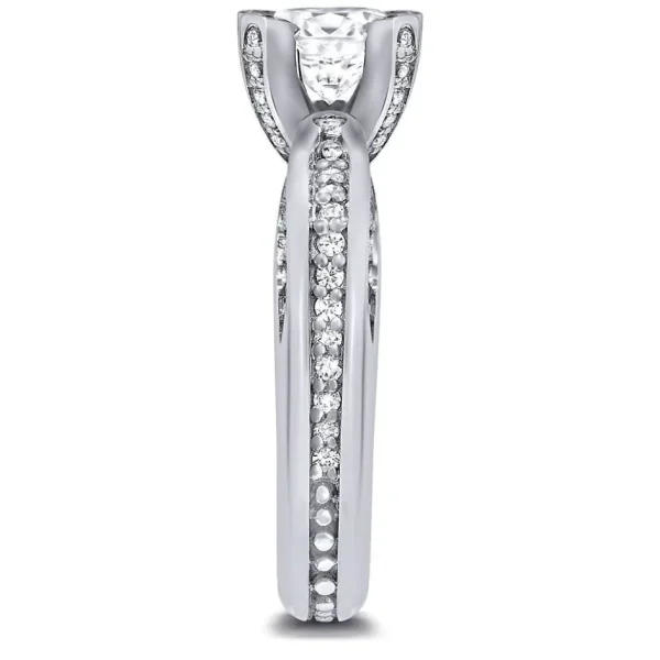 Bold & Vintage Inspired*Alex Soldier Modern Sensuality Diamond Crown Unity Engagement Ring
