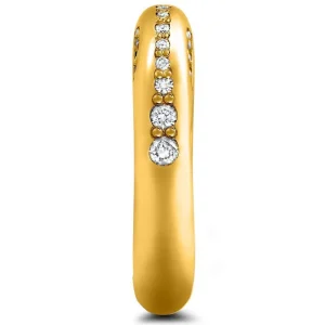 Modern & Elegant | Modern & Elegant*Alex Soldier Modern Sensuality Diamond Crescent Jewel Wedding Band