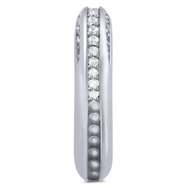 Modern & Elegant | Modern & Elegant*Alex Soldier Modern Sensuality Diamond Crescent Unity Wedding Band